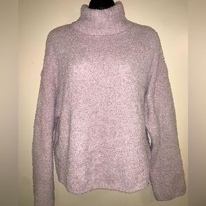 Urban Outifitters cropped roll neck Drippy sleeve Sweater oversized size large